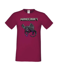 Мъжка тениска Minecraft Ender Dragon 2