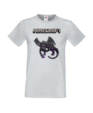 Мъжка тениска Minecraft Ender Dragon 2