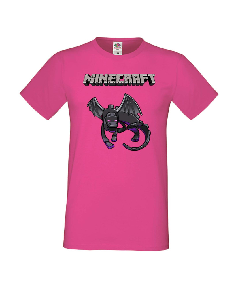 Мъжка тениска Minecraft Ender Dragon 2