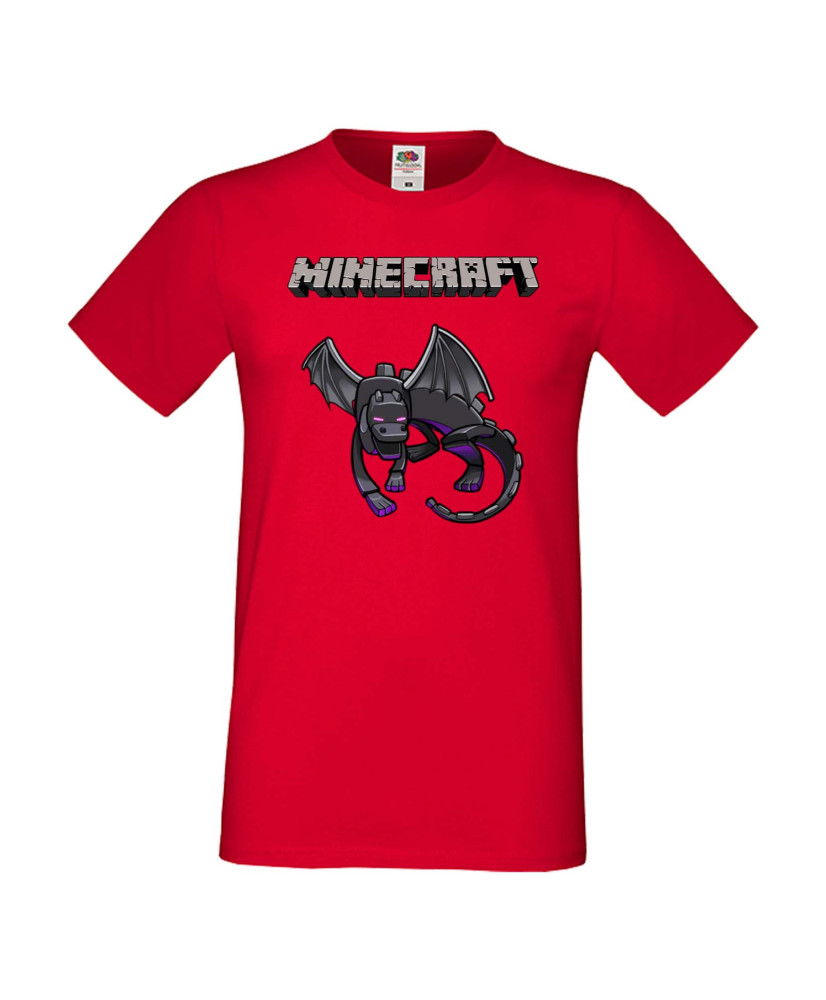 Мъжка тениска Minecraft Ender Dragon 2