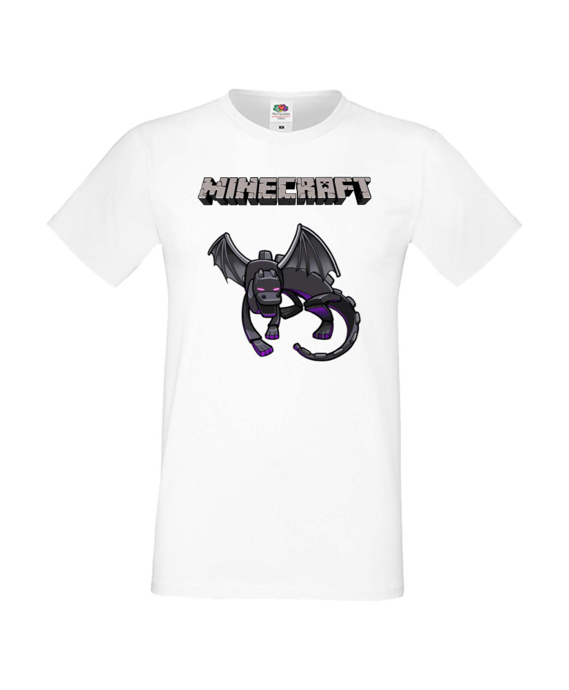 Мъжка тениска Minecraft Ender Dragon 2