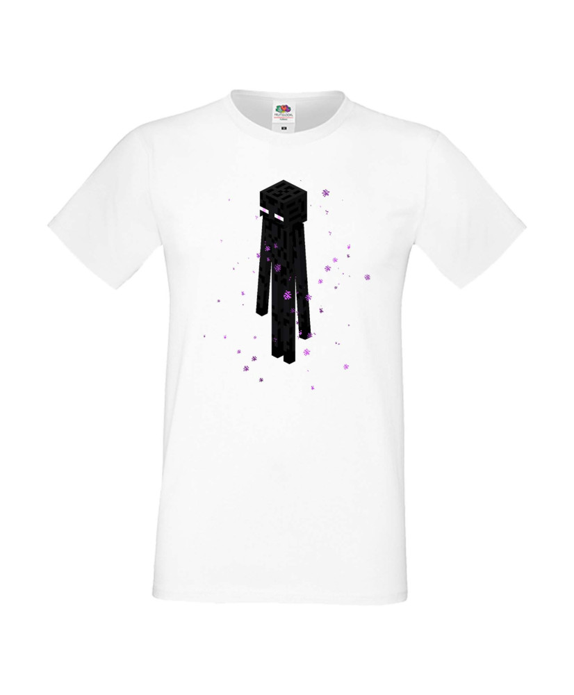 Мъжка тениска Minecraft Enderman 1