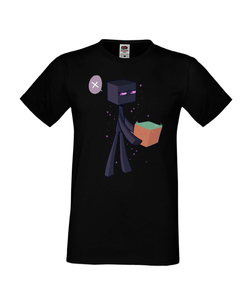 Мъжка тениска Minecraft Enderman 3