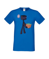Мъжка тениска Minecraft Enderman 3