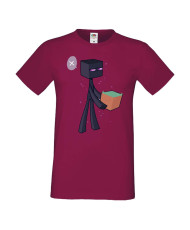 Мъжка тениска Minecraft Enderman 3