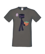 Мъжка тениска Minecraft Enderman 3