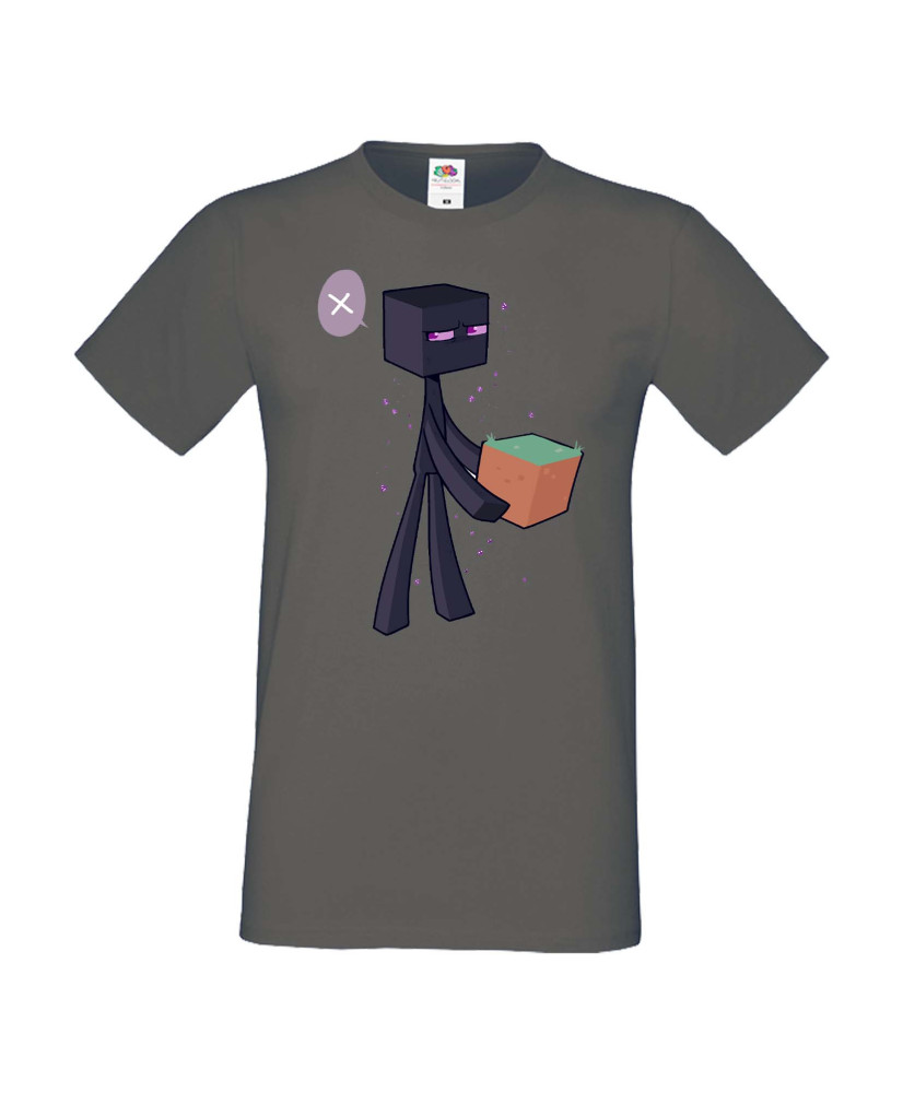 Мъжка тениска Minecraft Enderman 3