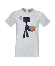 Мъжка тениска Minecraft Enderman 3
