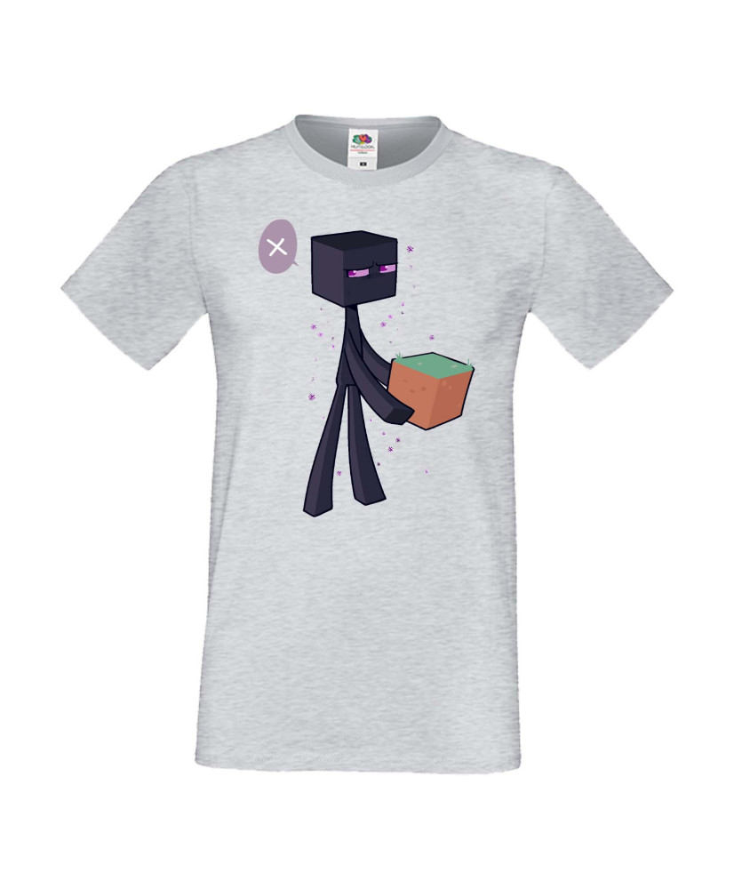 Мъжка тениска Minecraft Enderman 3