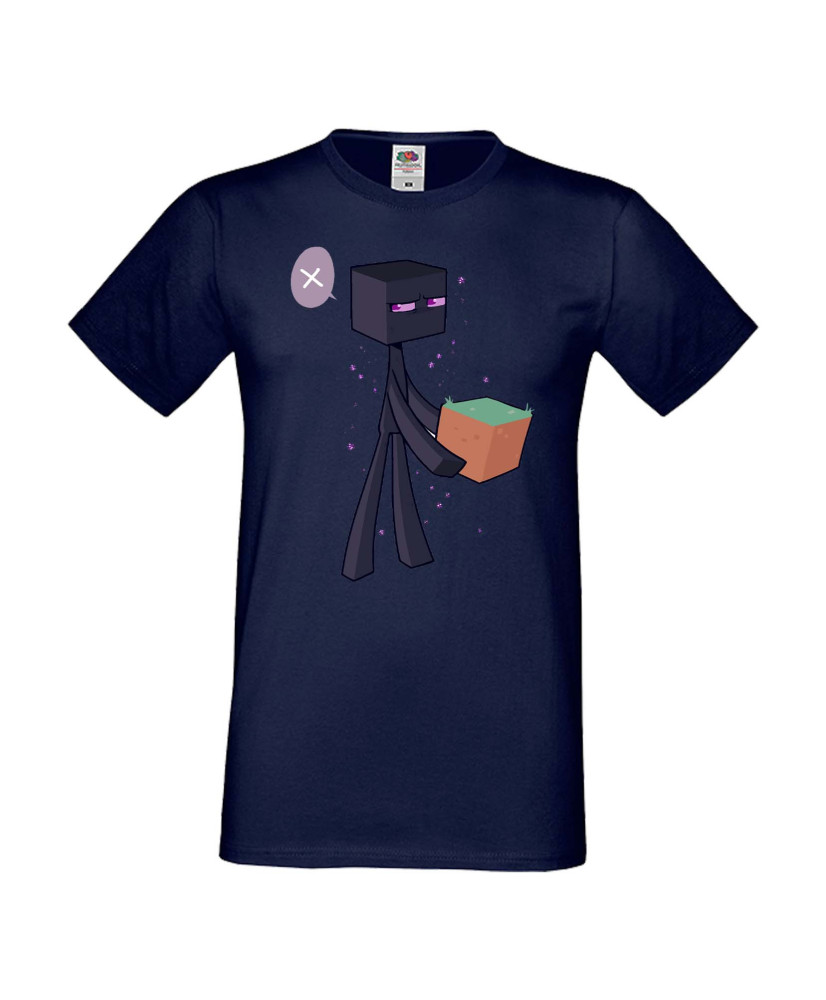 Мъжка тениска Minecraft Enderman 3