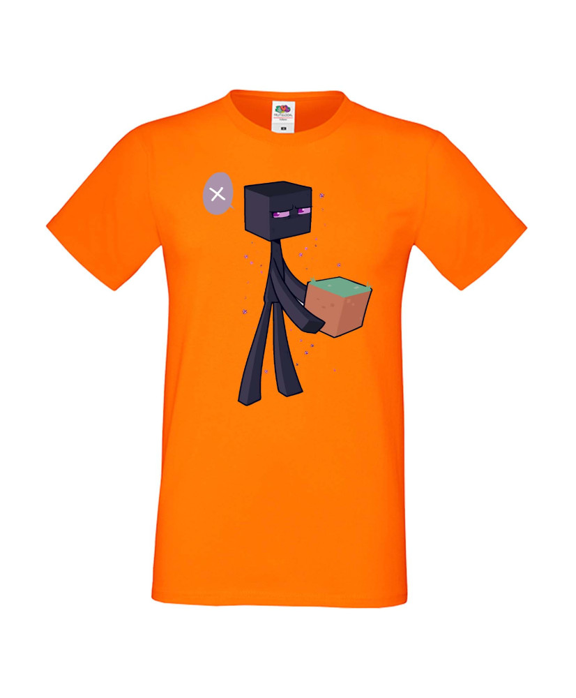 Мъжка тениска Minecraft Enderman 3