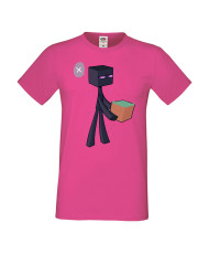 Мъжка тениска Minecraft Enderman 3