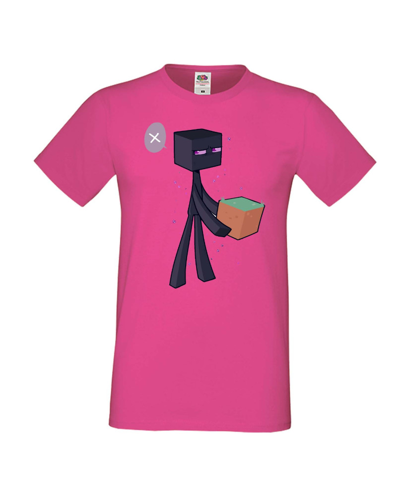 Мъжка тениска Minecraft Enderman 3