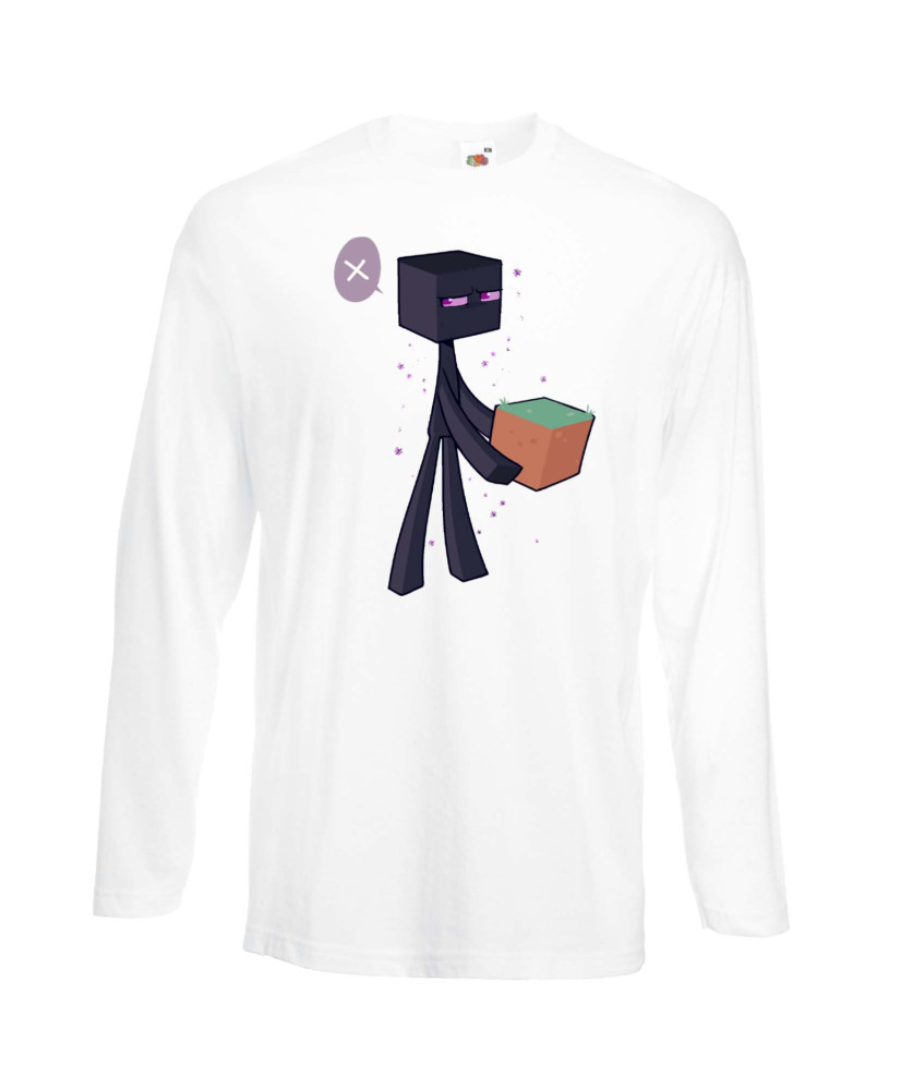Мъжка тениска Minecraft Enderman 3