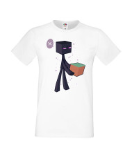Мъжка тениска Minecraft Enderman 3