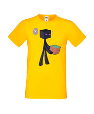 Мъжка тениска Minecraft Enderman 3