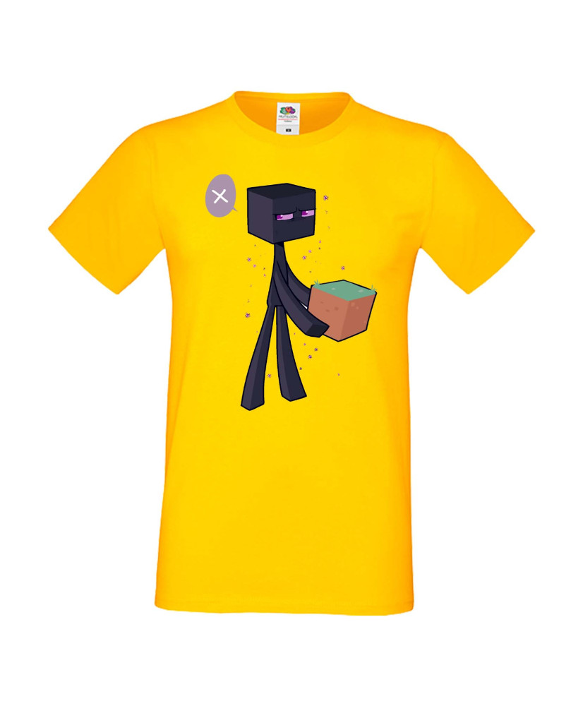 Мъжка тениска Minecraft Enderman 3