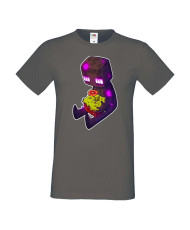 Мъжка тениска Minecraft Enderman 4