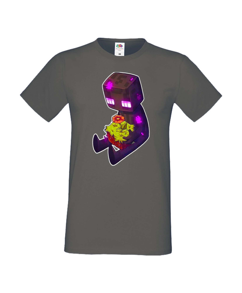 Мъжка тениска Minecraft Enderman 4