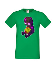 Мъжка тениска Minecraft Enderman 4