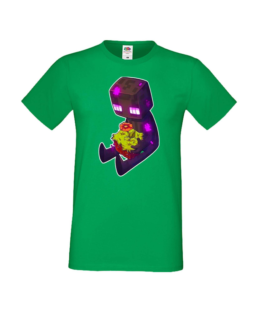 Мъжка тениска Minecraft Enderman 4