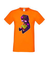 Мъжка тениска Minecraft Enderman 4