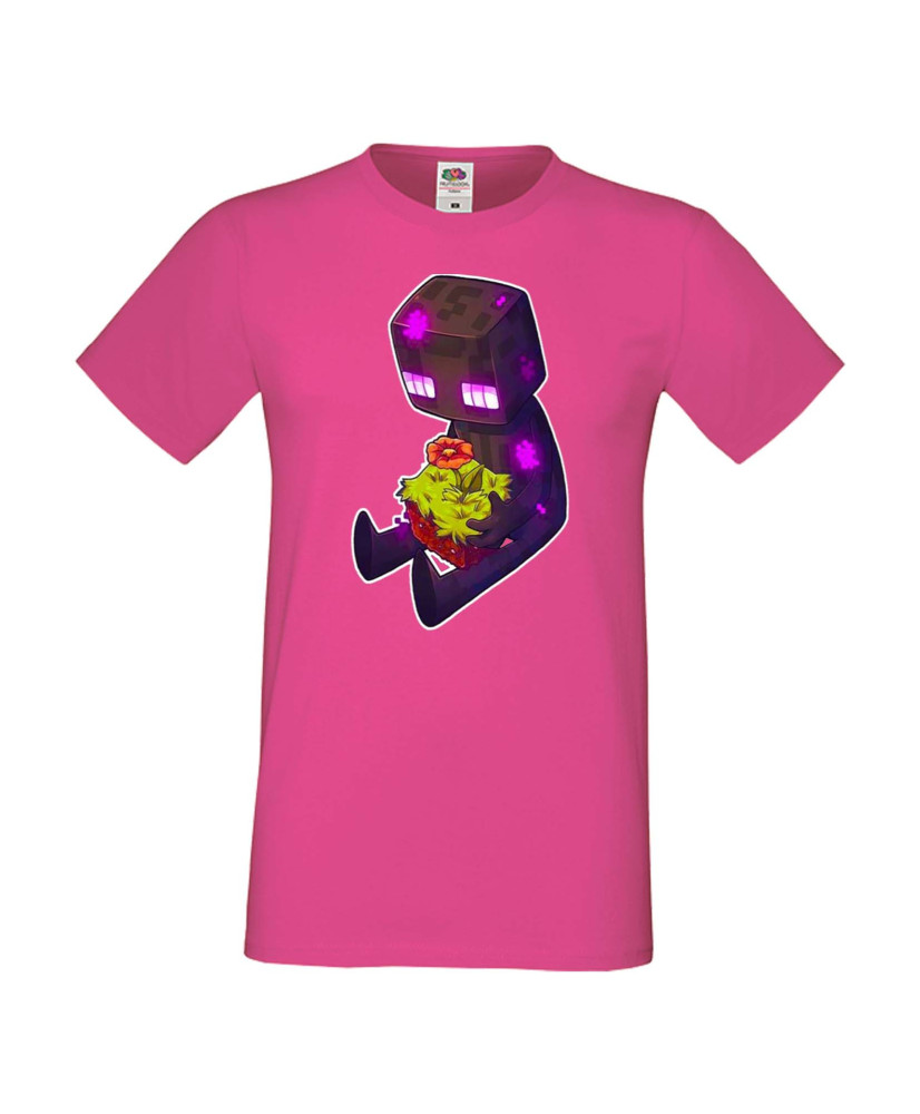 Мъжка тениска Minecraft Enderman 4