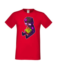Мъжка тениска Minecraft Enderman 4