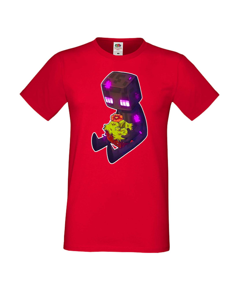 Мъжка тениска Minecraft Enderman 4