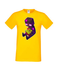 Мъжка тениска Minecraft Enderman 4