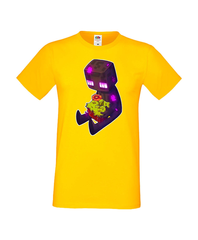 Мъжка тениска Minecraft Enderman 4