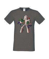 Мъжка тениска Minecraft Iron Golem