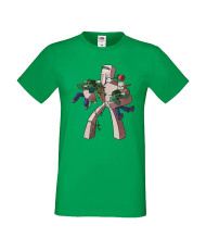Мъжка тениска Minecraft Iron Golem