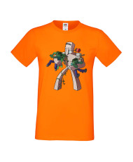 Мъжка тениска Minecraft Iron Golem