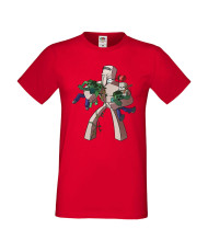 Мъжка тениска Minecraft Iron Golem