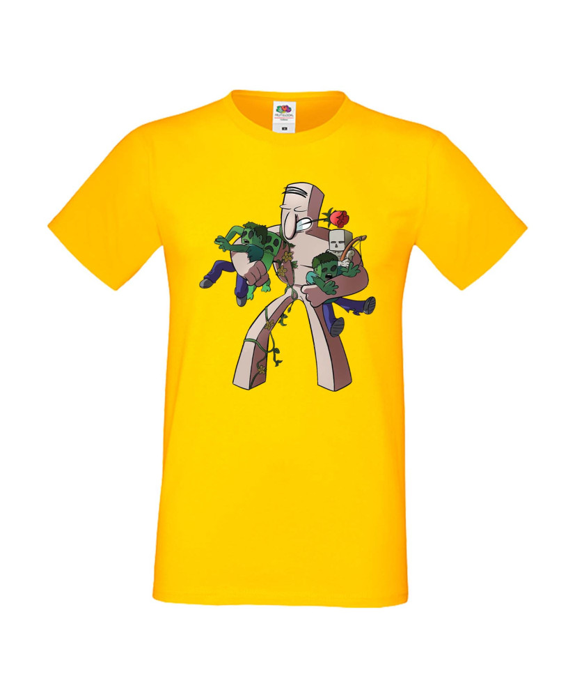 Мъжка тениска Minecraft Iron Golem