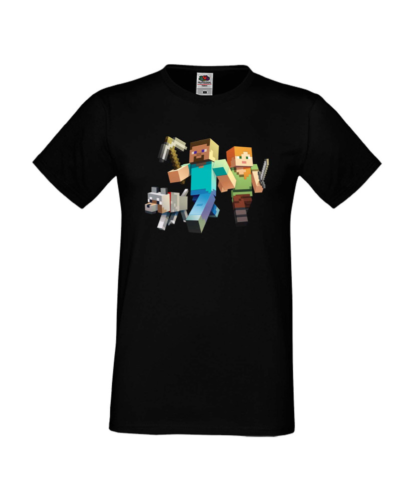 Мъжка тениска Minecraft 1