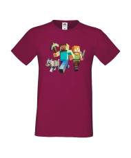 Мъжка тениска Minecraft 1
