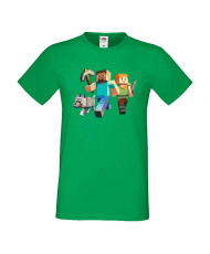 Мъжка тениска Minecraft 1