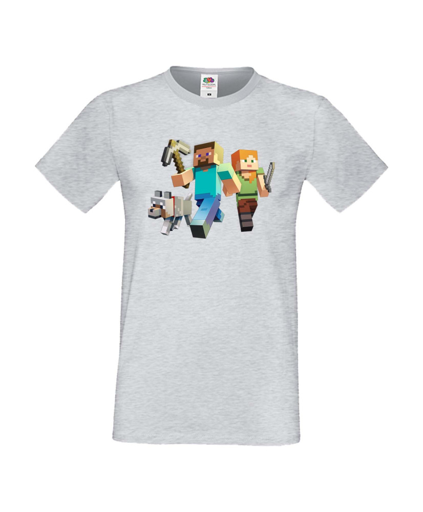 Мъжка тениска Minecraft 1