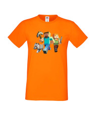 Мъжка тениска Minecraft 1