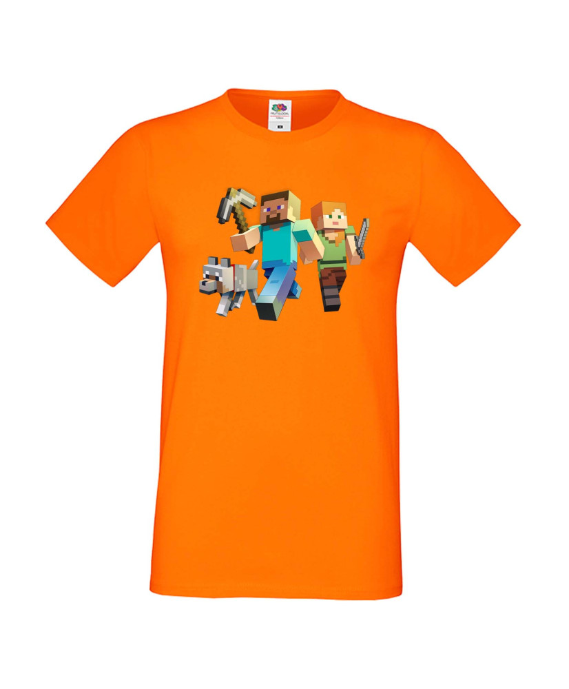 Мъжка тениска Minecraft 1