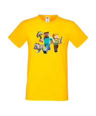 Мъжка тениска Minecraft 1