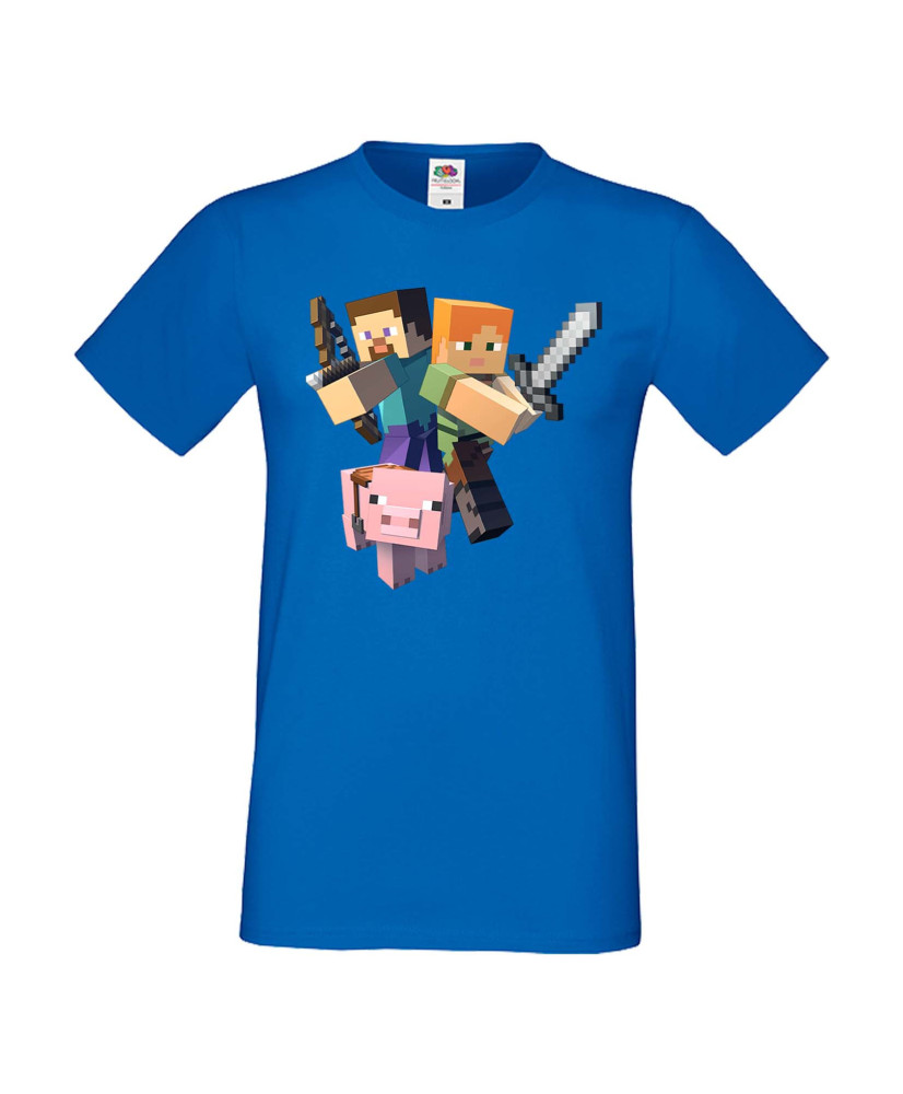 Мъжка тениска Minecraft 2