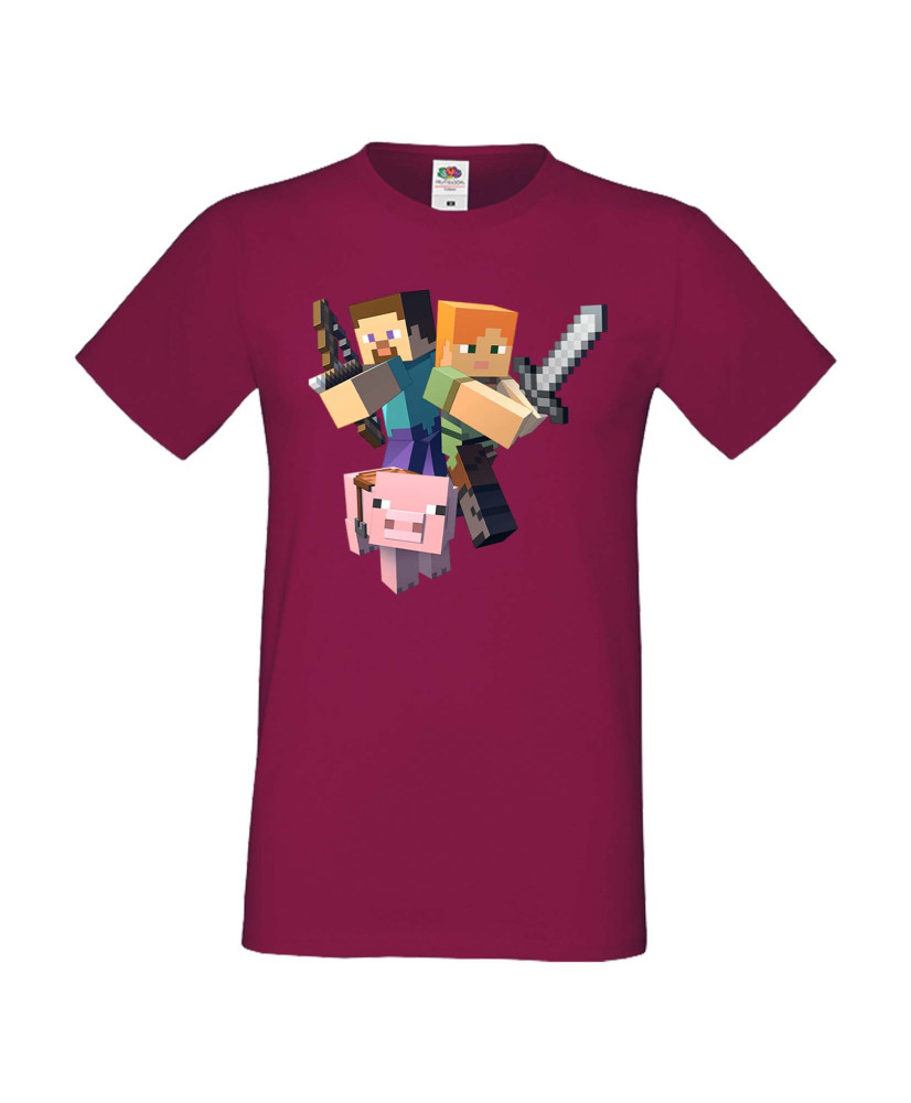 Мъжка тениска Minecraft 2