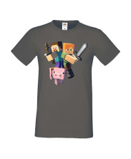 Мъжка тениска Minecraft 2