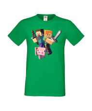 Мъжка тениска Minecraft 2