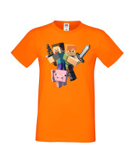 Мъжка тениска Minecraft 2