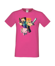 Мъжка тениска Minecraft 2