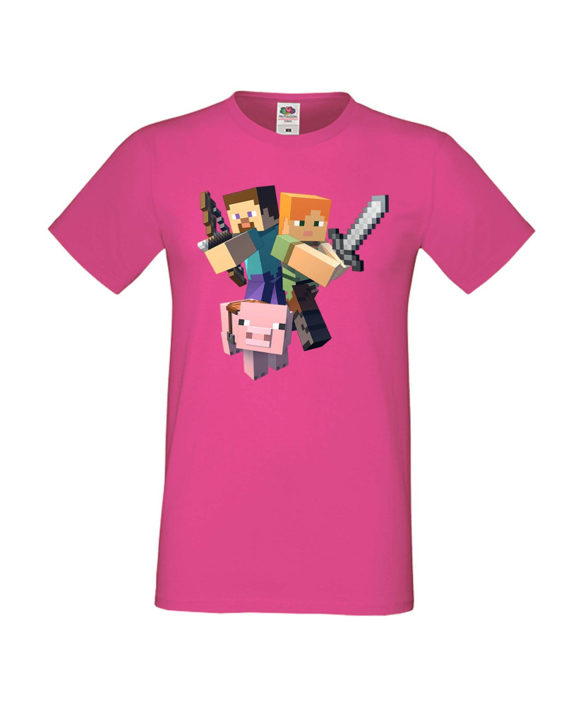 Мъжка тениска Minecraft 2